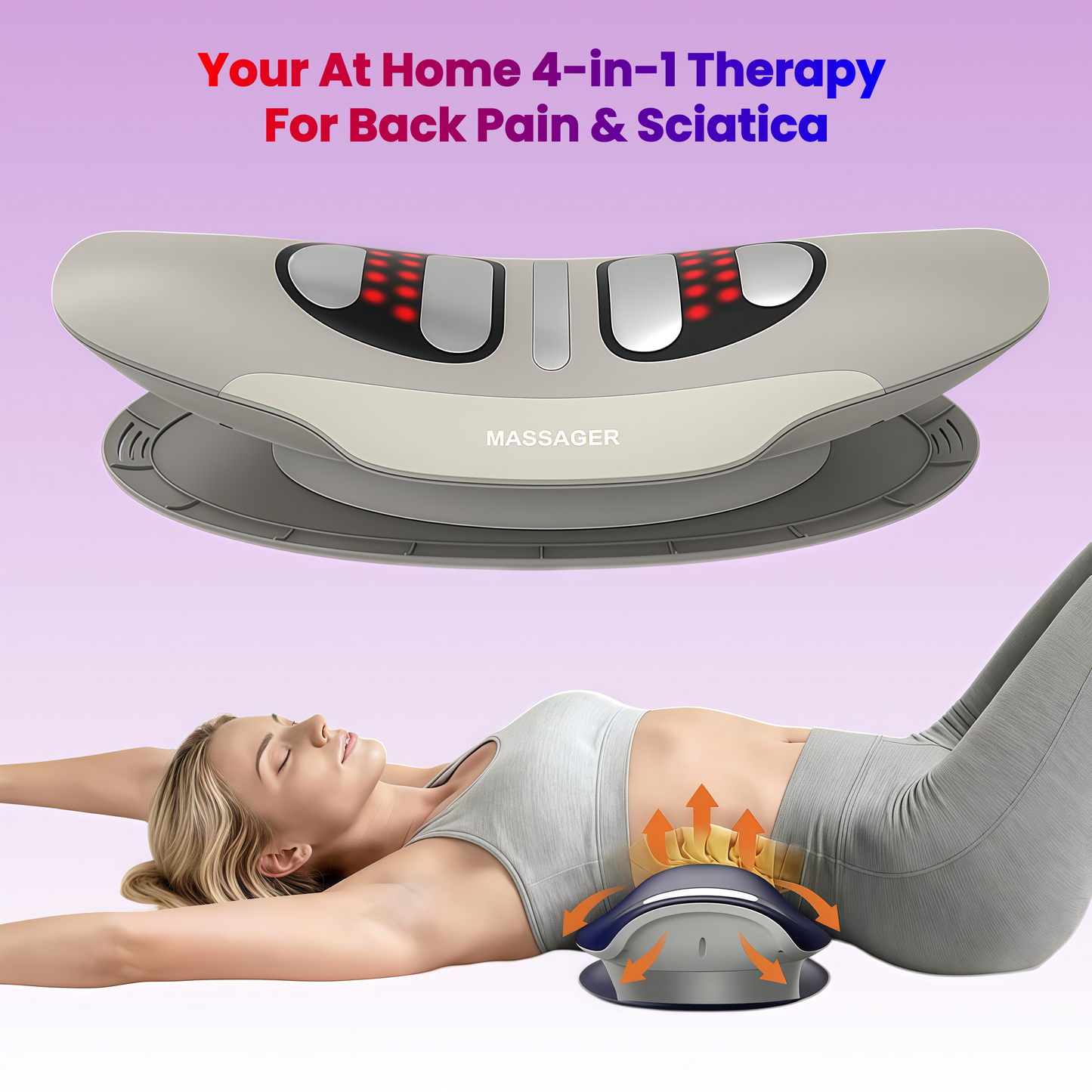 Zovva™ 4-IN-1 INTELLIGENT LUMBAR STRETCHER