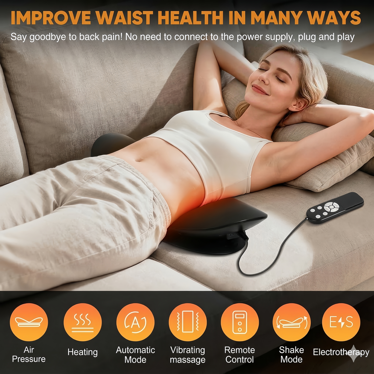 Zovva™ 4-IN-1 INTELLIGENT LUMBAR STRETCHER