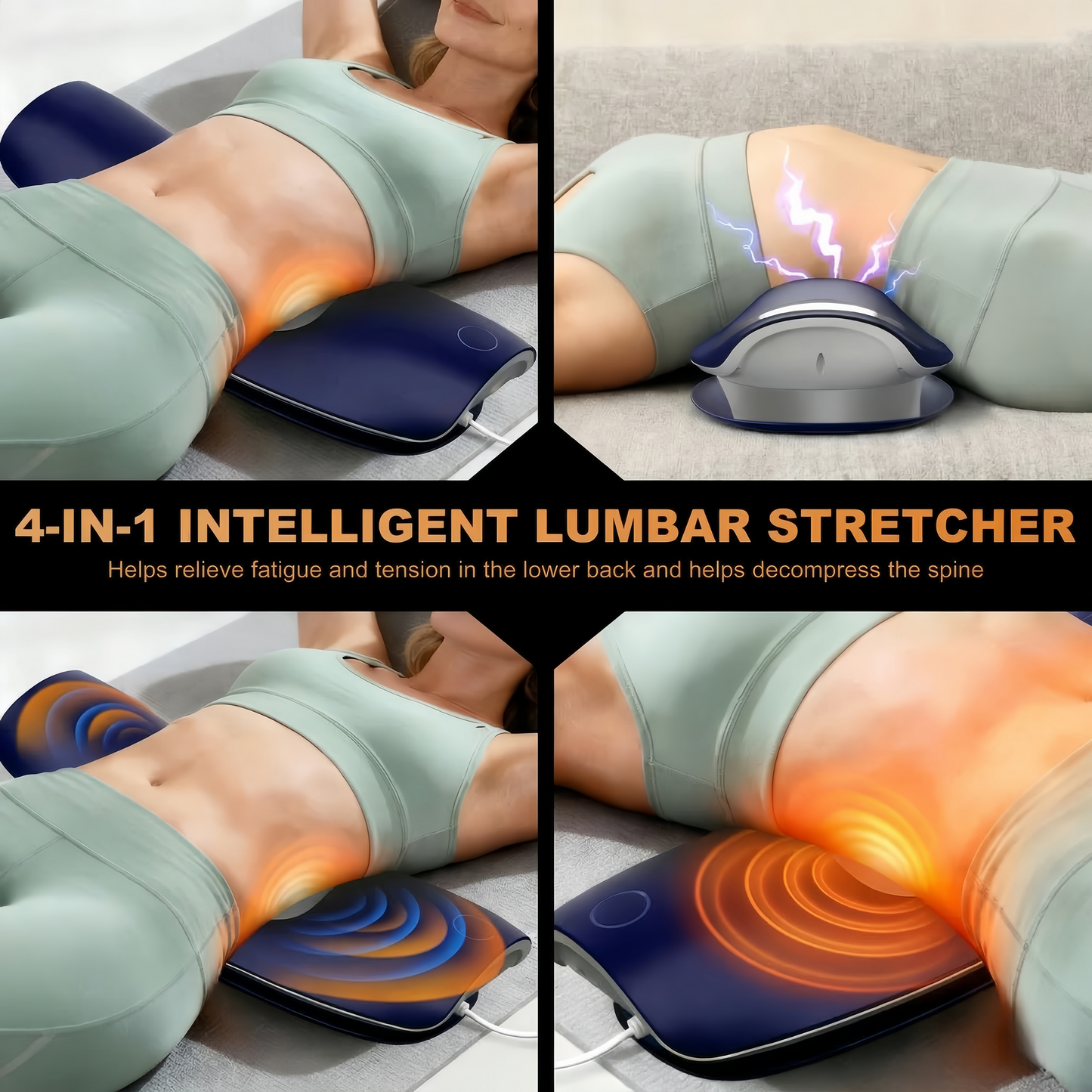 Zovva™ 4-IN-1 INTELLIGENT LUMBAR STRETCHER